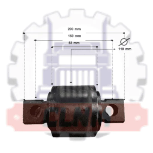 MERCEDES-BENZ ACTROS BUJE CORBATIN BARRA TENSORA CENTRAL GRANDE