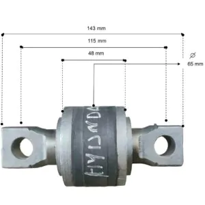 HYUNDAI HD-270 BUJE CORBATIN SUSPENSION HUECO GRANDE