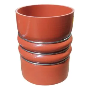 UNION 4"1/2 15,5CM TRES-ANILLOS ROJA