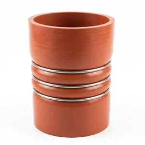 UNION 5" SILICONADA NARANJA TRES ANILLOS CORTA